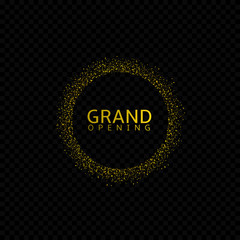 Grand opening illustration