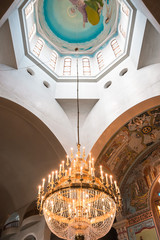 The Orthodox Church in Rivne is inside. Ukraine