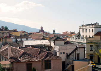 Fototapeta na wymiar View of the Spanish town of La Orotava