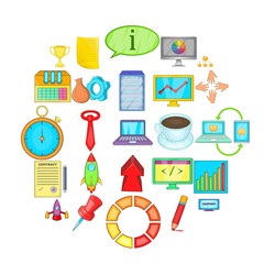 Work week icons set. Simple set of 25 work week vector icons for web isolated on white background