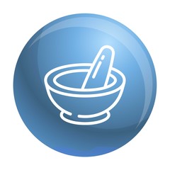 Chemistry plate icon. Outline chemistry plate vector icon for web design isolated on white background