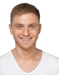 Obraz premium Portrait of a Smiling Man