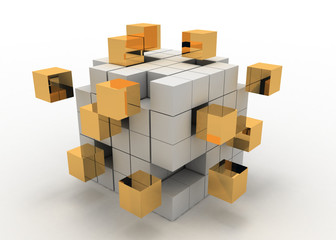 teamwork business concept