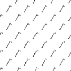 Walking stick pattern seamless repeat background for any web design