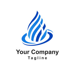 Water Logo Vector