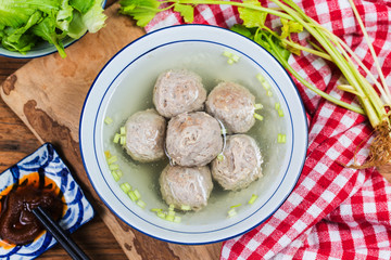 meat ball chinese food,