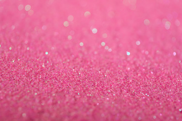 Shiny pink sequins, closeup