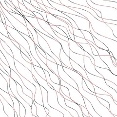 Abstract warped lines design