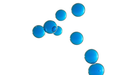 Blue bubbles