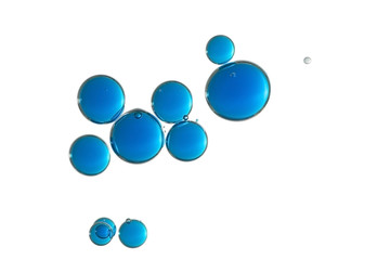 Blue bubbles