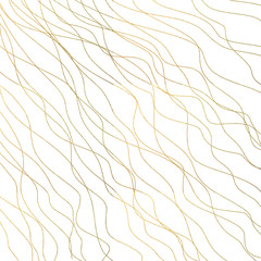 Wavy threads contemporary texture