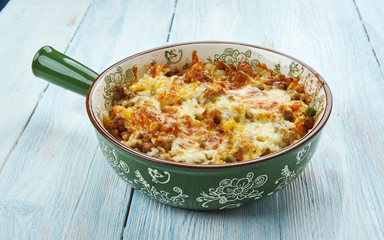 Chicken Pot Pie Rice Casserole