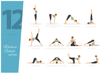 12 Yoga poses to reduce headaches - 229884953