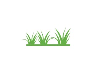 Grass logo vector
