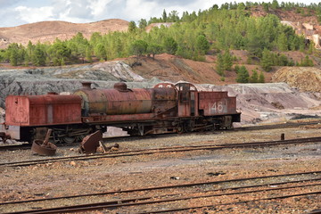 Naklejka premium Las Minas de Rio Tinto, Huelva