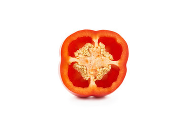 Papryka na białym tle © piotrszczepanek