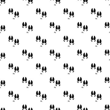 Pig step pattern seamless vector repeat geometric for any web design