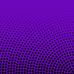 Halftone Background. Fade Dotted pattern. Digital Gradient. Pop-art style.