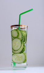 useful detox water from cucumbers