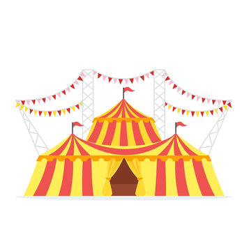striped big circus ten