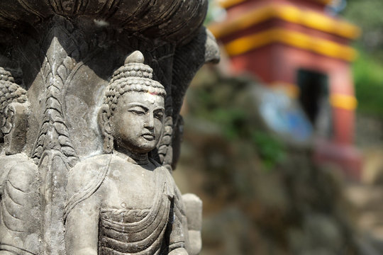 head of buddhist statue 