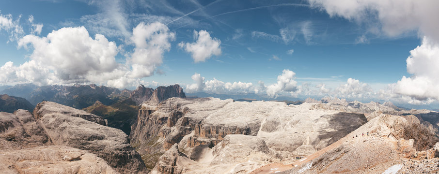Panorama vom Piz Bo&egrave;