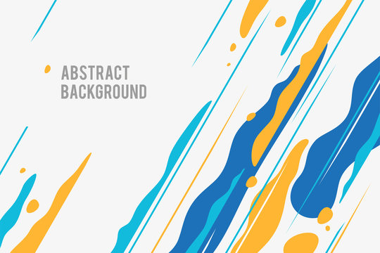 Сolored dynamic background, trendy abstract design. Applicable for placards, brochures, posters, covers and banners. Vector illustration.