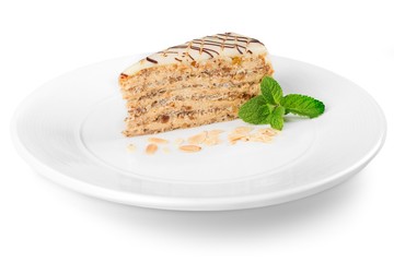 A Piece of Cake Isolated