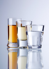 various spirits, isolated