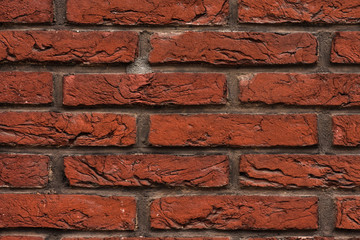 red brick wall background