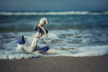 Obraz premium Ankerwelle