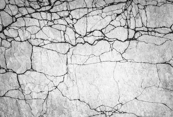 abstract background with cracked stone