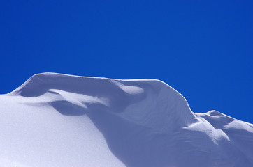 montagne en hiver - corniche © minicel73