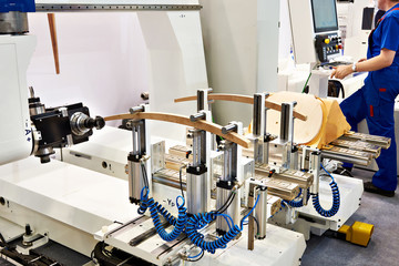 Machine for manufacture of chairs