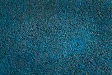 Fototapeta na wymiar blue metal sheet texture with non-smooth surface close-up industrial background