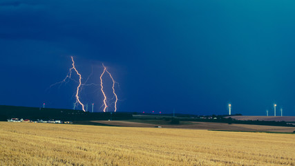 Thunderstorm Grand Est Guig's Timelapse