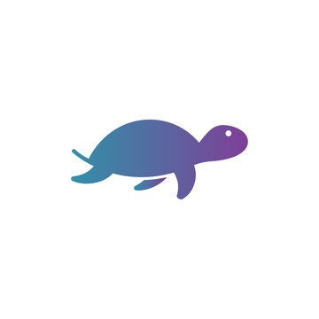 Tortoise icon vector drawing