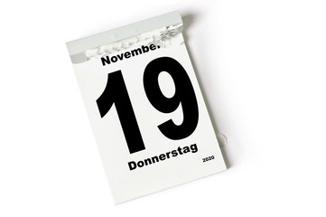 19. November 2020