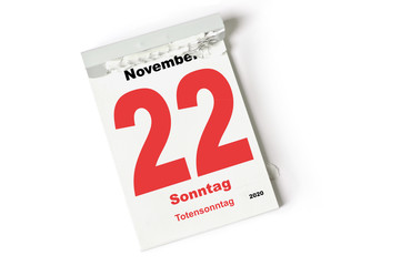 22. November 2020 Totensonntag
