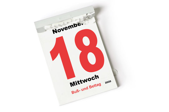 18. November 2020 Bu&szlig;- und Bettag