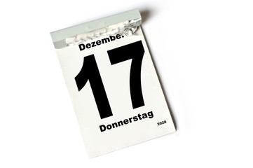 17. Dezember 2020