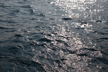 sea water close up