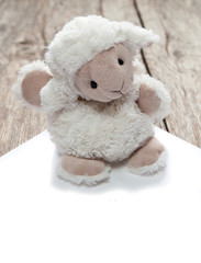 mouton en peluche 