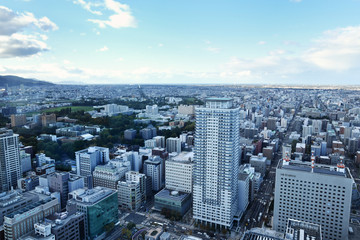 札幌の街並み
