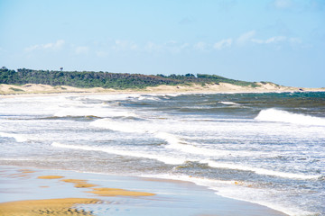 Playa Grande in Santa Teresa National Park, Rocha, Uruguay