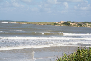 Playa Grande in Santa Teresa National Park, Rocha, Uruguay