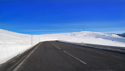 Andorra Grandvalira sector road Pyrenees