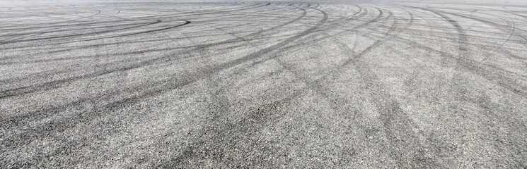 Car track asphalt pavement background at the circuit