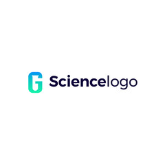 Science Vector Logo Letter G With Measuring Glass