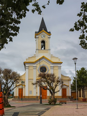 Fototapeta premium Church in Puerto natales in south of Chile patagonia